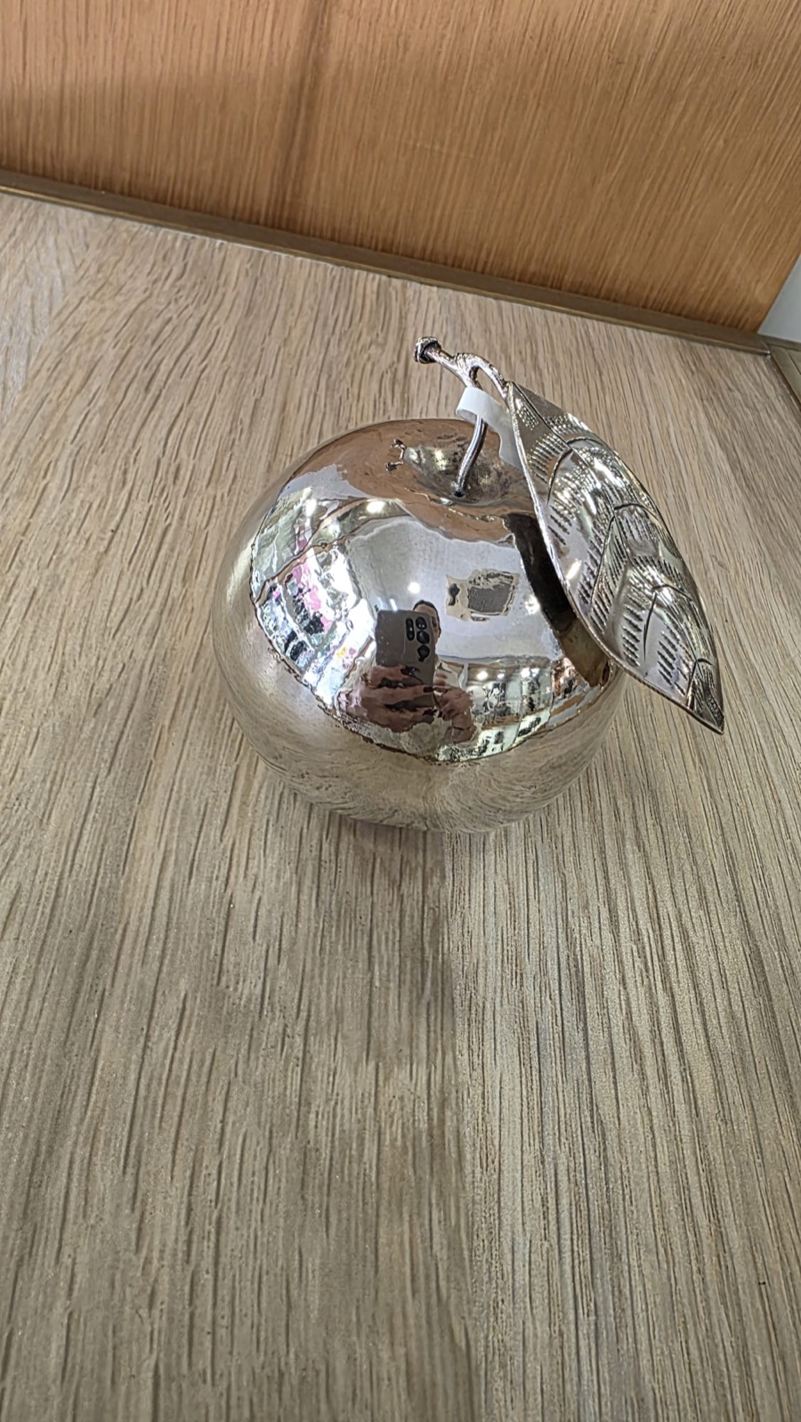 Peça Decorativa em Banho de Prata